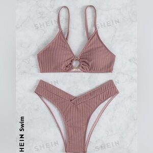 Blush pink bikini